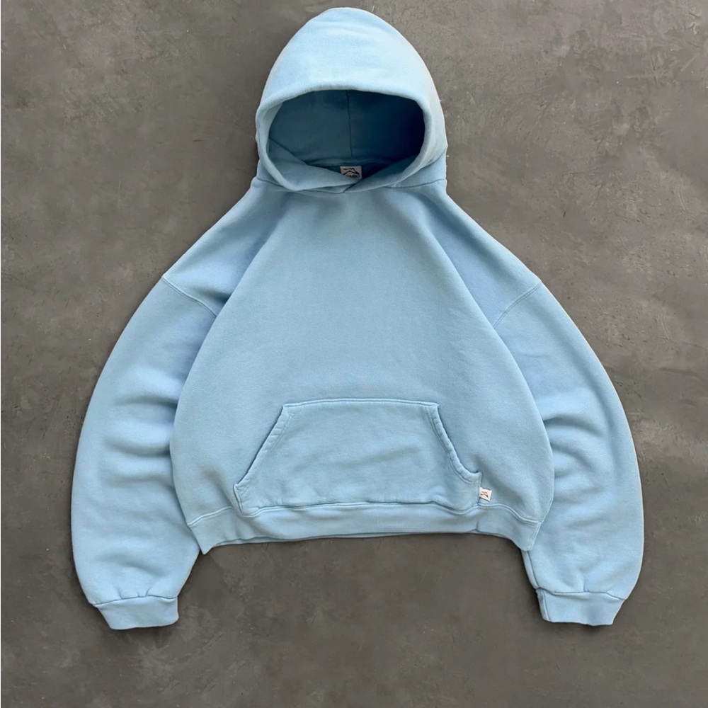 Light Blue Men's Hoodie